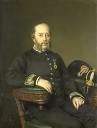 Gerard Johan Lost van Themaat (1809-90). Membro do Executivo Provincial de Utrecht