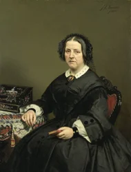 Wilhelmina Margaretha van den Bosch (1807-74). Esposa de Gerard Johan Lost van Themaat