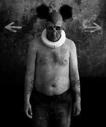Uma morte de palhaços (serie), 2014 (arte digital fotográfica)