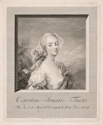 A atriz Caroline Amalie Thielo