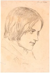 Retrato do pintor Lorenz Frølich (1820-1908)