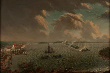 A Batalha de Fredrikshamn em maio de 1790, 1791.
