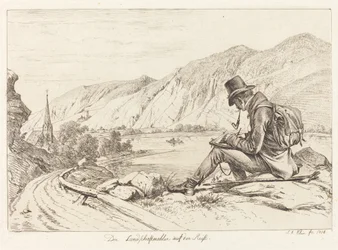 Der Landschaftmaler auf der Reise (O pintor de paisagens em turnê)
