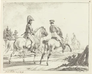 Estudantes de Erlangen a cavalo