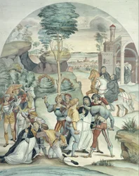 Santa Catarina de Sena salva dois dominicanos das mãos de assaltantes