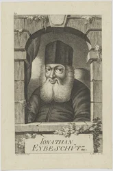 Retrato de Jonathan ben Nathan Eybeschütz 1690-1764, 1772.