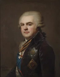 Retrato do Conde Alexander Nikolayevich Samoylov 1744-1814, 1796
