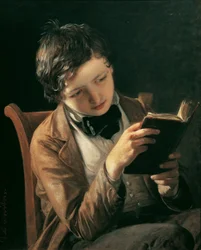 menino de leitura