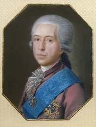 Retrato do conde Mikhail Mikhaylovich Golitsyn 1731-1806, 1786