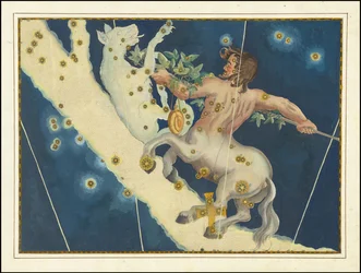 Lúpus e Centaurus - Johann Bayer