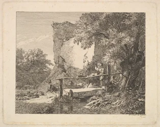 Um menino com três cabras, 1815.