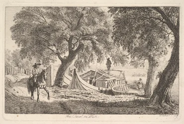 No Canal em Viena, 1819.