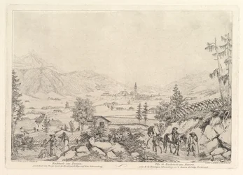 Paisagem Rural, Radstadt am Tauren, início do século XIX.