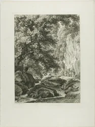 A Civita Castellana, de Pitorescos Prospectos Etched da Itália