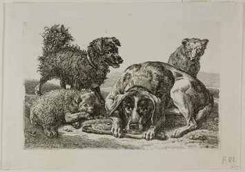 Quatro Cães, de Die Zweite Thier Folge