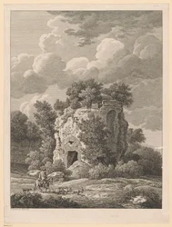 Paisagem - Sepolcro a Falerium Cittae Etruscum