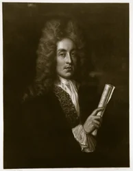 Retrato de Henry Purcell (1659-95) gravado por George J. Zobel (1810-81)