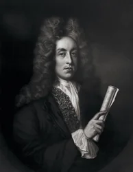 Retrato de Henry Purcell gravado por George J. Zobel