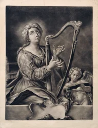 Johann Elias Ridinger S Cecília
