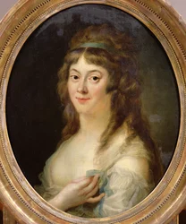 Madame Jeanne-Marie Roland dos Platiere (nee Philippon) (1756-93) 1792