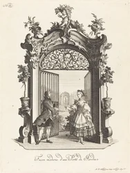 Maneira moderna de uma porta de jardim (uma porta de jardim no estilo moderno)