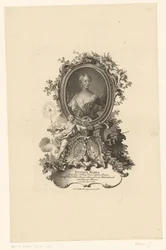 Retrato Juliana Maria van Sleeswijk Hollsteyn
