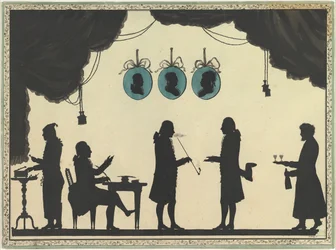 David Roentgen and Company em São Petersburgo, ca. 1784-86.
