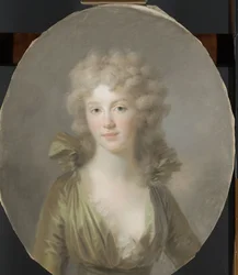 Frederica Louisa Wilhelmina (1774-1837), princesa da Prússia. Desde 1791 esposa de Willem Frederik, Príncipe de Orange-Nassau