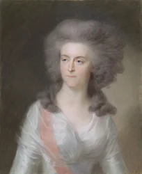 Frederika Sophia Wilhelmina (Wilhelmina; 1751-1820), princesa da Prússia. Esposa do Príncipe Guilherme V
