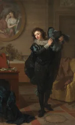 O senhor Chatelain (?) em traje