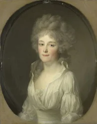 Retrato de Johanna Ferdinanda van Collen, esposa de Salomon Rendorp