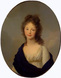 Retrato da rainha Luísa da Prússia, 1776-1810, 1798.