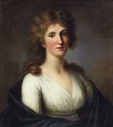 Retrato de Sara Anna von Miltitz 1774-1819