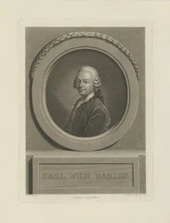 Retrato de Karl Wilhelm Ramler 1725-1798, 1774.