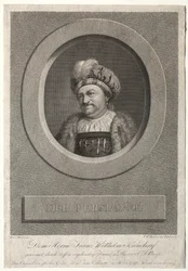O persa - retrato de Franz Wilhelm Kreuchauf, 1869.