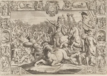 Alegoria sobre Urbano VIII, Papa (Maffeo Barberini 1623-1644)