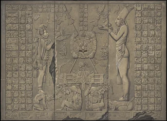 Uma coleção de obras de arte originais de Waldeck sobre a Mesoamérica, Caixa 20 de 22