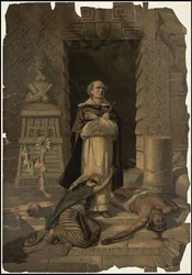 Uma colecção da arte original de Waldeck da Mesoamérica, Caixa 22 de 22