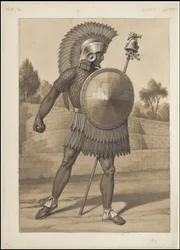 Uma coleção de obras de arte originais de Waldeck sobre a Mesoamérica, Caixa 3 de 22
