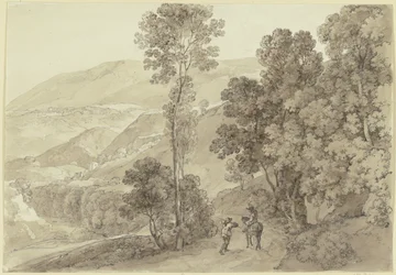 Paisagem perto de Subiaco