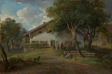 A casa natal do artista em Gmain
