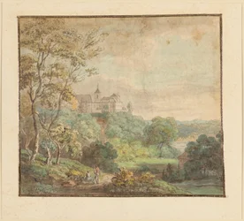 Paisagem com castelo