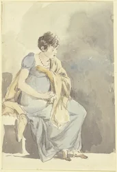 Mulher sentada