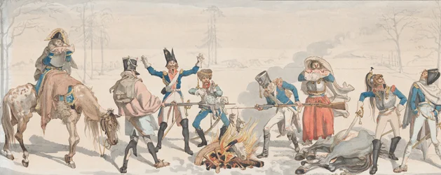 Almoço no Fork Le Dejeuner à la Fourchette, 1813.