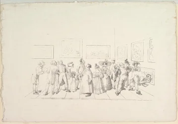 O Público em uma Exposição, 1831.