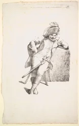 O capitão pensativo, 1822.