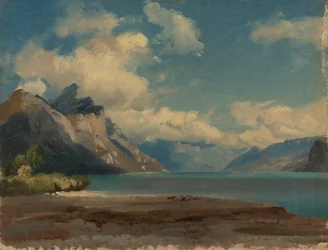 Em Weesen am Walensee, Suíça