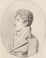Retrato do compositor Francesco Morlacchi 1784-1841, ca 1820.