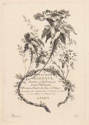 Flores em forma de trombeta Fleures Baroque (título da série no objeto)
