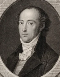 Retrato do compositor Johann Anton André 1775-1842, 1800.